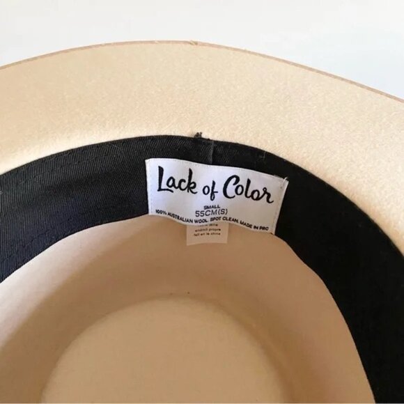 Lack of Color Ivory Rancher Fedora main image 5